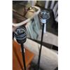 Image 2 : 2 BLACK FLOOR LAMPS