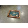 Image 1 : FISHING SHADOW BOX 3D PICTURE