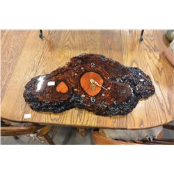 BURL CLOCK