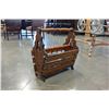 Image 2 : BURL MAGAZINE RACK