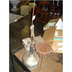 VINTAGE LANTERN SIFTER AND BEE SMOKER