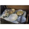 Image 1 : METALLIC BOWLS VASE AND PLANTER