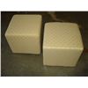 Image 2 : PAIR OF OTTOMANS