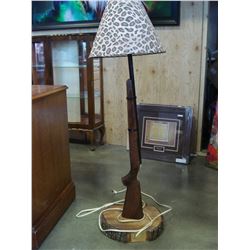 GUN STOCK LAMP