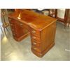 Image 2 : DOUBLE PEDESTLE MAHOGANY BASSETT FURNITURE DESK
