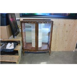 VINTAGE GLASS DISPLAY CABINET