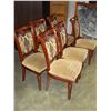 Image 2 : SIX UPOLSTERED DINING CHAIRS