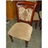 Image 3 : SIX UPOLSTERED DINING CHAIRS