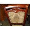 Image 4 : SIX UPOLSTERED DINING CHAIRS