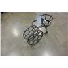 Image 1 : METAL BIKE WINE RACK PLANTER HOLDER