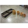 Image 2 : WOOD CASE AND BENTWOOD CONTAINERS