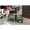 Image 4 : MODERN GLASS 2 TIER ENTERTAINMENT STAND WITH TV MOUNT