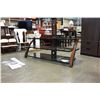 Image 8 : MODERN GLASS 2 TIER ENTERTAINMENT STAND WITH TV MOUNT