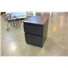 Image 1 : 2 DRAWER ESPRESSO NIGHT STAND