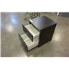 Image 2 : 2 DRAWER ESPRESSO NIGHT STAND