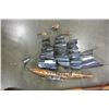Image 2 : METAL ART SHIP AND AUSTRALIAN WALKING STICK
