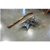 Image 3 : METAL ART SHIP AND AUSTRALIAN WALKING STICK