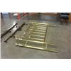 Image 3 : BRASS HEADBOARD AND ROLLER FRAME