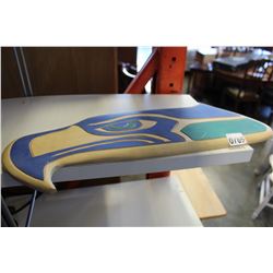 PAINTED SEAHAWK CARVING