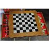 Image 1 : VINTAGE EASTERN CHESS SET