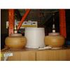 Image 1 : 2 MID CENTURY POTTERY LAMPS