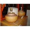 Image 2 : 2 MID CENTURY POTTERY LAMPS