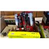 Image 1 : BOX OF RC CARS AND SPORTS ITEMS