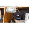 Image 1 : BANKER STYLE DESK LAMP ADDING MACHINE AND OFFICE SUPPLIES
