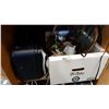Image 1 : BOX OF DECORATIVE HOUSEHOLD ITEMS AND PIXMA PRINTER