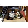 Image 2 : 2 BOXES OF FIGURES, TEAPOTS, AND COLLECTIBLES