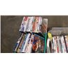 Image 2 : TOTE AND BOX OF DVDS