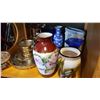 Image 2 : SHELF LOT VASES