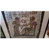 Image 2 : RAINFOREST PANTHERS AND FRAMED EGYPTIAN PARCHMENT