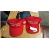 Image 1 : TWO TRUMP HATS AND AUTO WEDGE PUMP