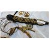 Image 1 : BRASS HARNESS AND HORSE MUZZLE