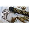 Image 2 : BRASS HARNESS AND HORSE MUZZLE