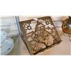 Image 2 : BRASS MUSIC STAND AND TEAPOT