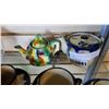 Image 2 : ANTIQUE TEAPOTS, CUPS, AND SAUCERS