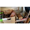 Image 1 : 2 BOXES OF WOODEN HOUSE WARES