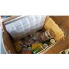 Image 2 : 2 BOXES OF SEWING AND CRAFT SUPPLIES