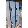 Image 1 : LOCKER 12X18X72 DOUBLE TIER-BANK OF 4