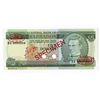 Image 1 : Central Bank of Barbados, ND (1973) Specimen Banknote.