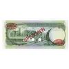 Image 2 : Central Bank of Barbados, ND (1973) Specimen Banknote.