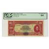 Image 1 : Banco Central de Bolivia, L.1945 Specimen Banknote.