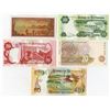 Image 2 : Bank of Botswana & South African Reserve Bank. Quintet of Issued Notes.