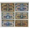 Image 1 : Thesouro Nacional. 1940s-1970s. Group of 19 Issued Notes.