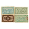 Image 2 : China Private and Local Banknote Lot of 4 Notes ca. 1920-40's.