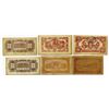 Image 2 : China Private and Local Banknote Lot of 6 Notes ca. 1920-40's.