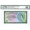 Image 1 : Government of Cyprus, 1955 Issued Banknote.