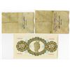 Image 2 : Banco de Espana Gijon & Papel de Fianzas. 1936-1959. Trio of Issued Notes.